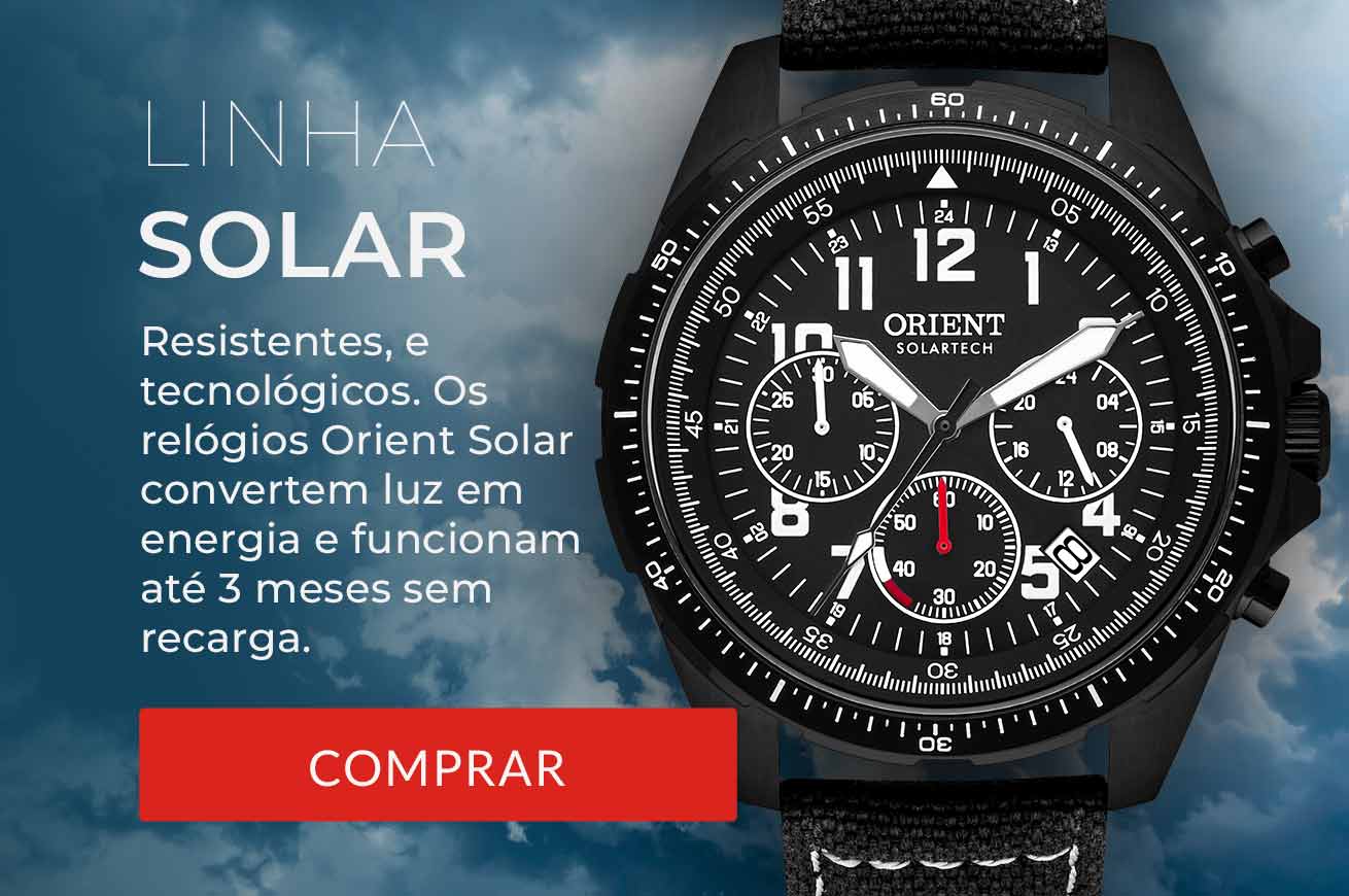 Relógio Orient Solar