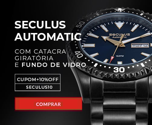 Relógio Seculus Cupom