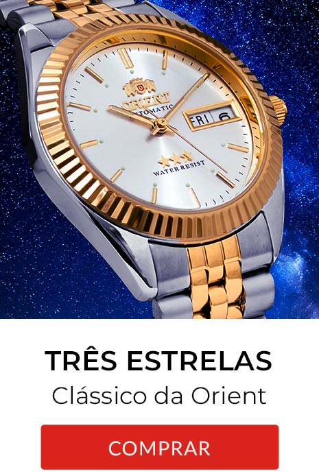 Relógio Três Estrelas